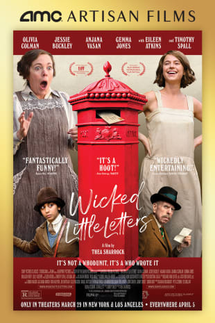 movie poster for Wicked Little Letters