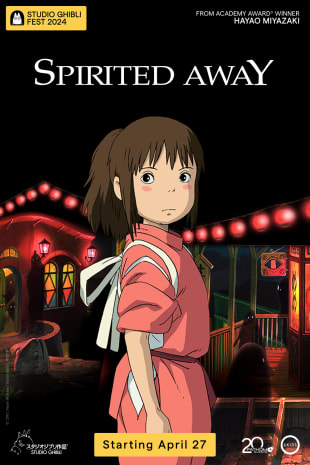 movie poster for Spirited Away - Studio Ghibli Fest 2024