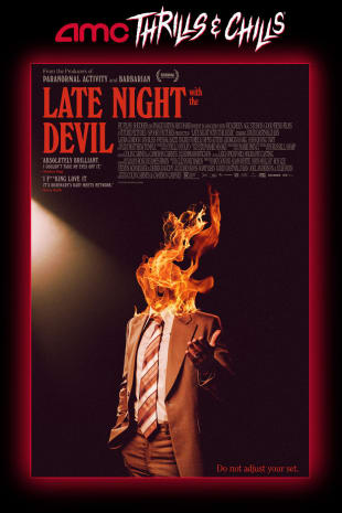 movie poster for Late Night with the Devil