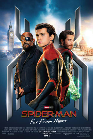movie poster for Spider-Man: Far From Home