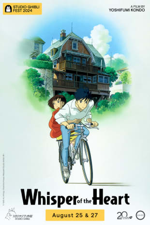 movie poster for Whisper of the Heart - Studio Ghibli Fest 2024