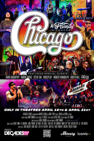 movie poster for Chicago & Friends in Concert