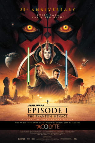movie poster for Star Wars Episode I: The Phantom Menace