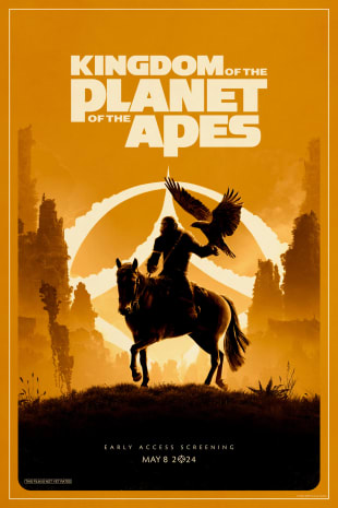 movie poster for Kingdom of the Planet of the Apes Early Access Screening