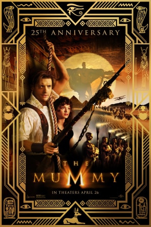 movie poster for The Mummy - 25th Anniversary