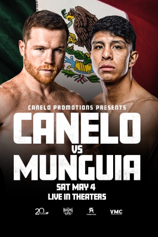 movie poster for Canelo vs. Munguia: Clash of the Mexican Superstars