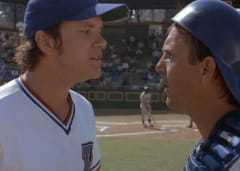 Tim Robbins and Kevin Costner in Bull Durham