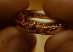 The ring from The Lord of the Rings