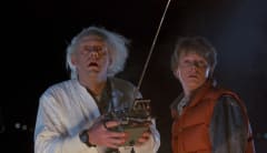 Scene from Back to the Future