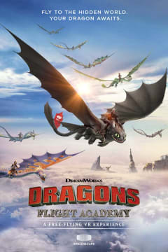 DreamWorks Dragons Flight Academy Movie Poster