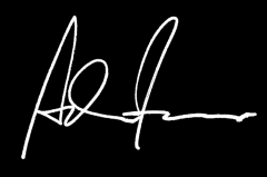 Adam Aron Signature