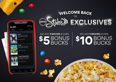 AMC Stubs Bonus Bucks Offer