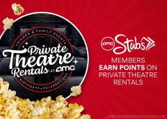 AMC Stubs Members Earn Points on Private Theatre Rentals