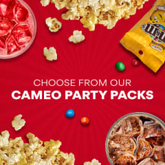 Choose from our Cameo Party Packs