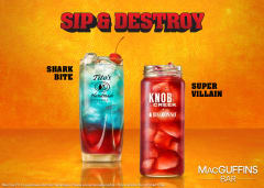 Sip and Destroy - Shark Bite and Super Villain