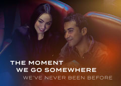 The Moment We Go Somewhere We've Never Been Before