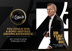 You Could Win A Bond Inspired Driving Experience - Get Tickets Now Through 10/10