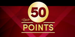 50 Points Credit Card