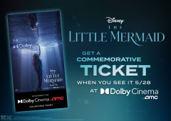 The Little Mermaid Dolby Ticket