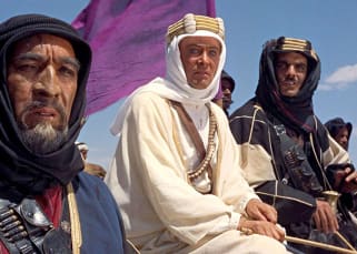 Peter O'Toole in Lawrence of Arabia