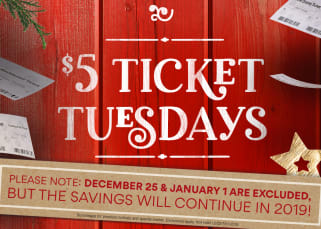 $5 Ticket Tuesdays