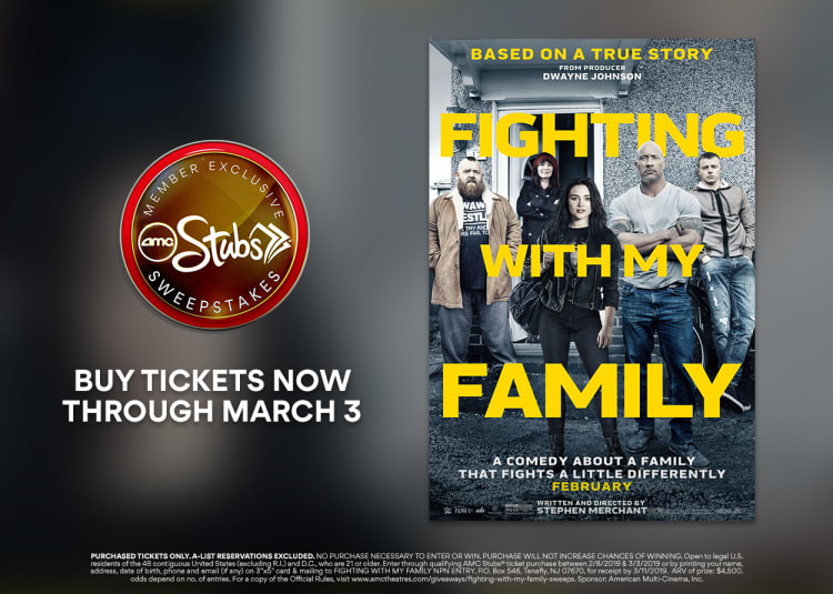 Fighting With My Family at an AMC Theatre near you