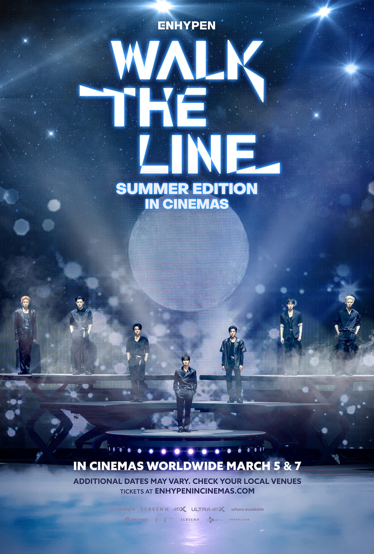 ENHYPEN [WALK THE LINE SUMMER EDITION] IN CINEMAS movie showtimes