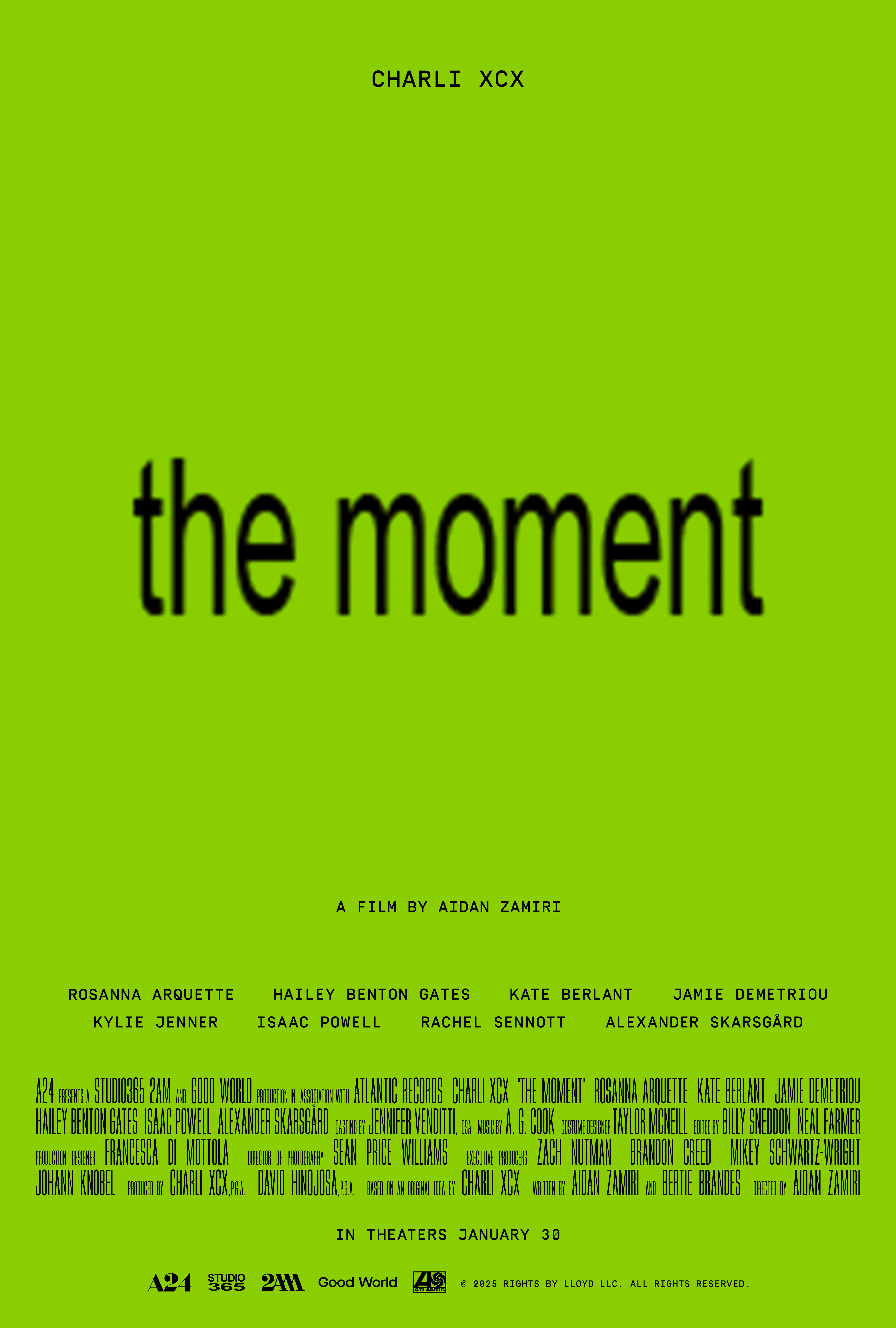 The Moment - Q&A with Aidan Zamiri and Charli xcx movie showtimes