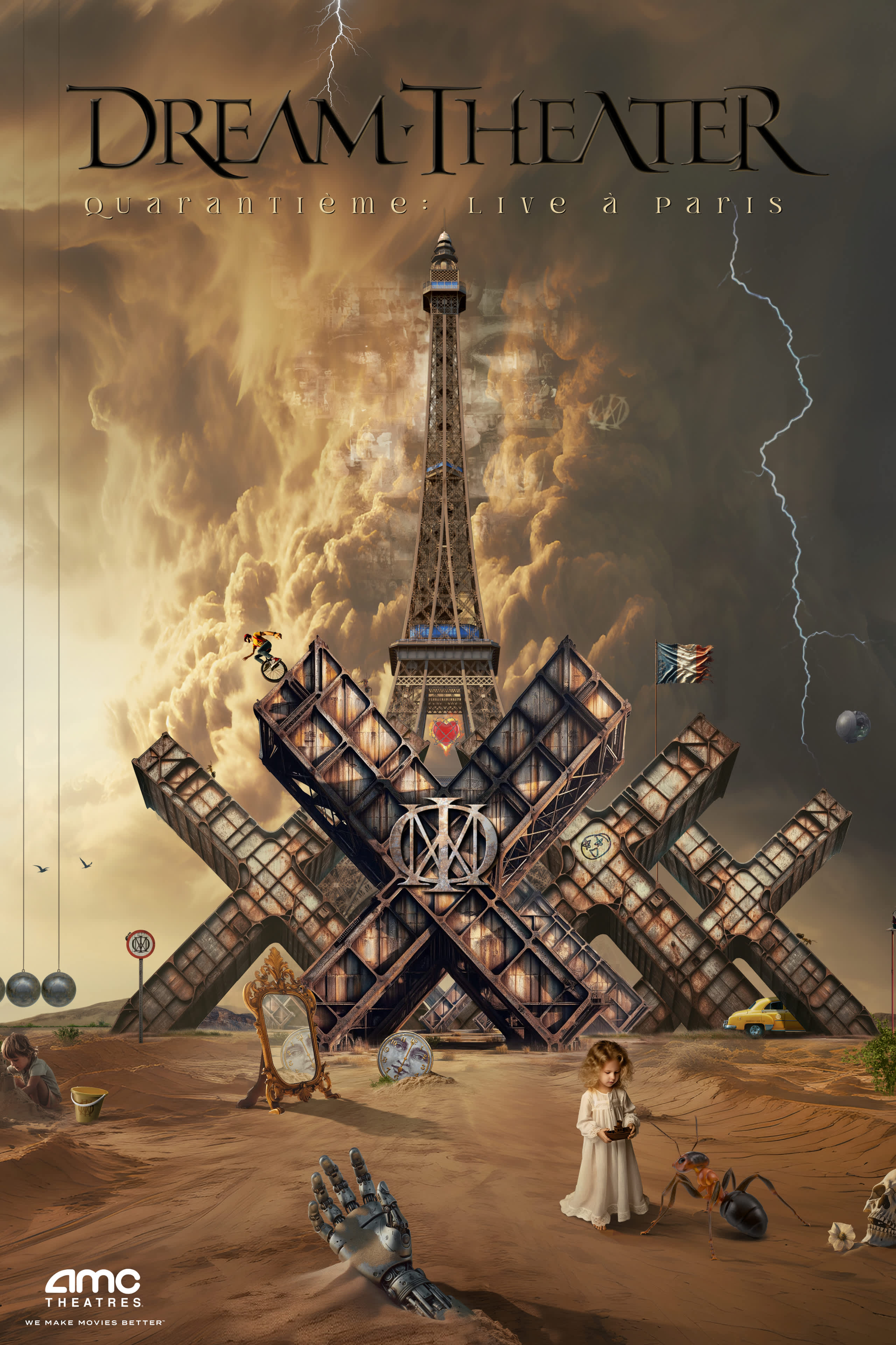 DREAM THEATER - Quarantième: Live à Paris movie showtimes at an