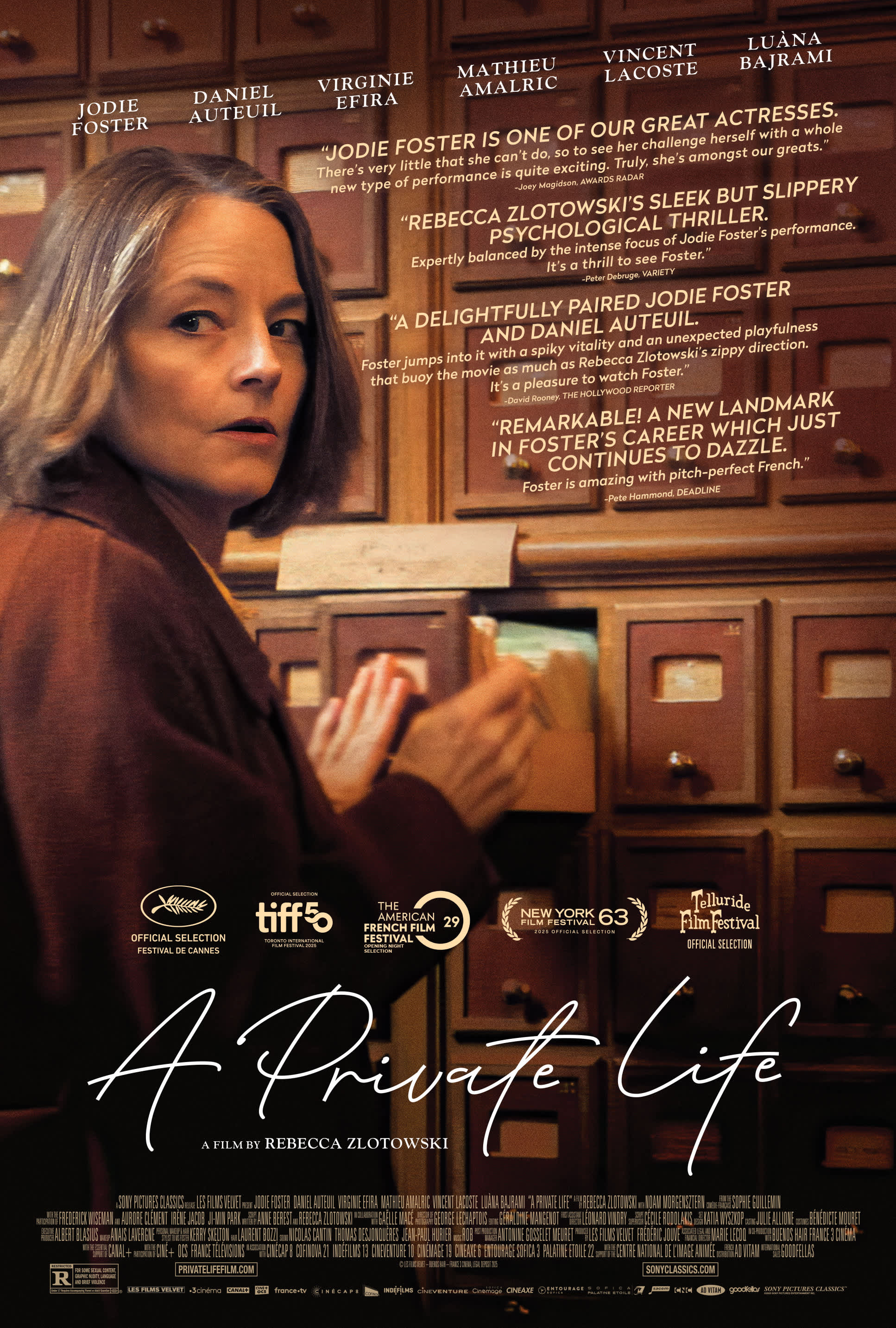 A Private Life movie showtimes at an AMC Theatre near you.