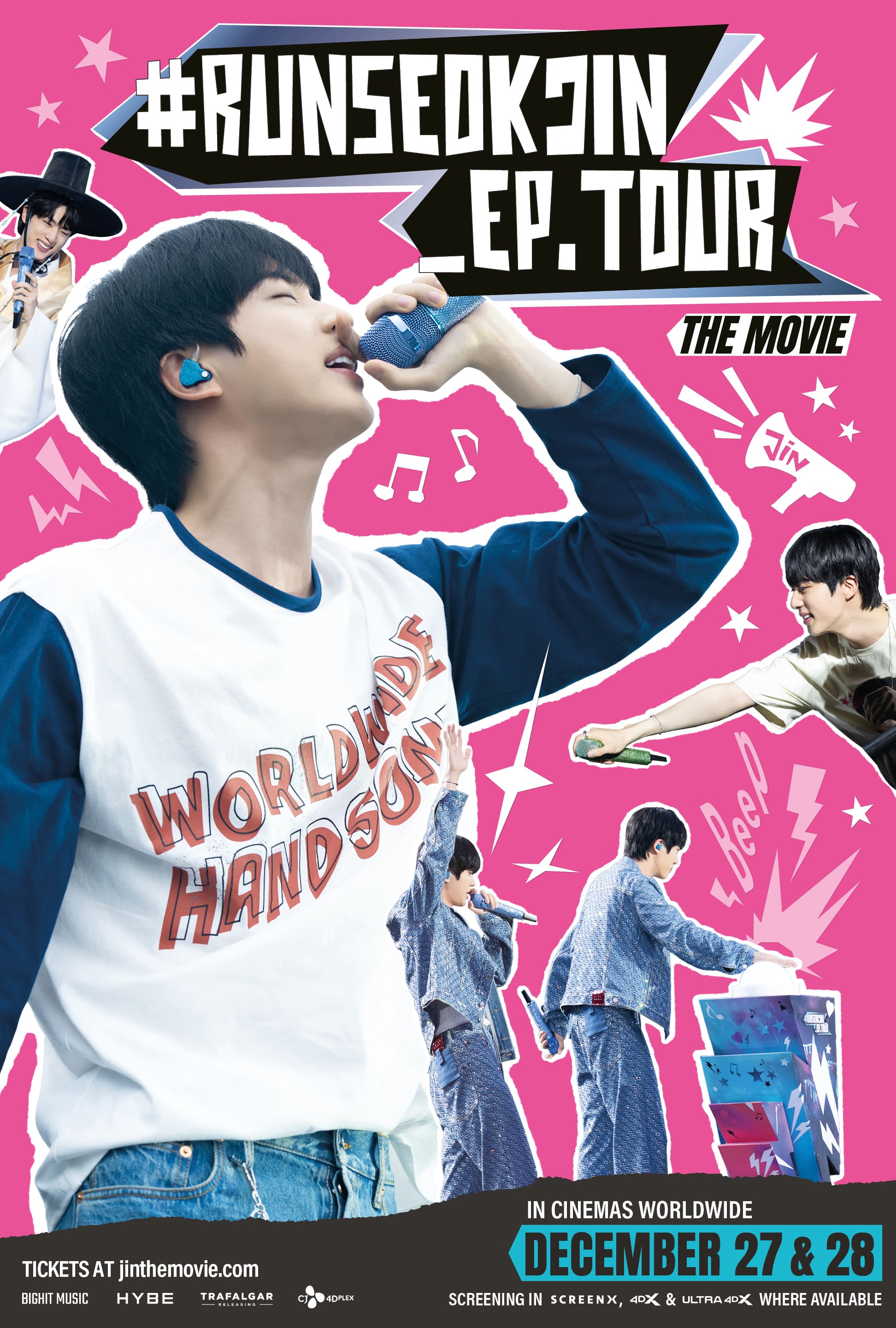 RUNSEOKJIN_EP.TOUR THE MOVIE movie showtimes at an AMC Theatre