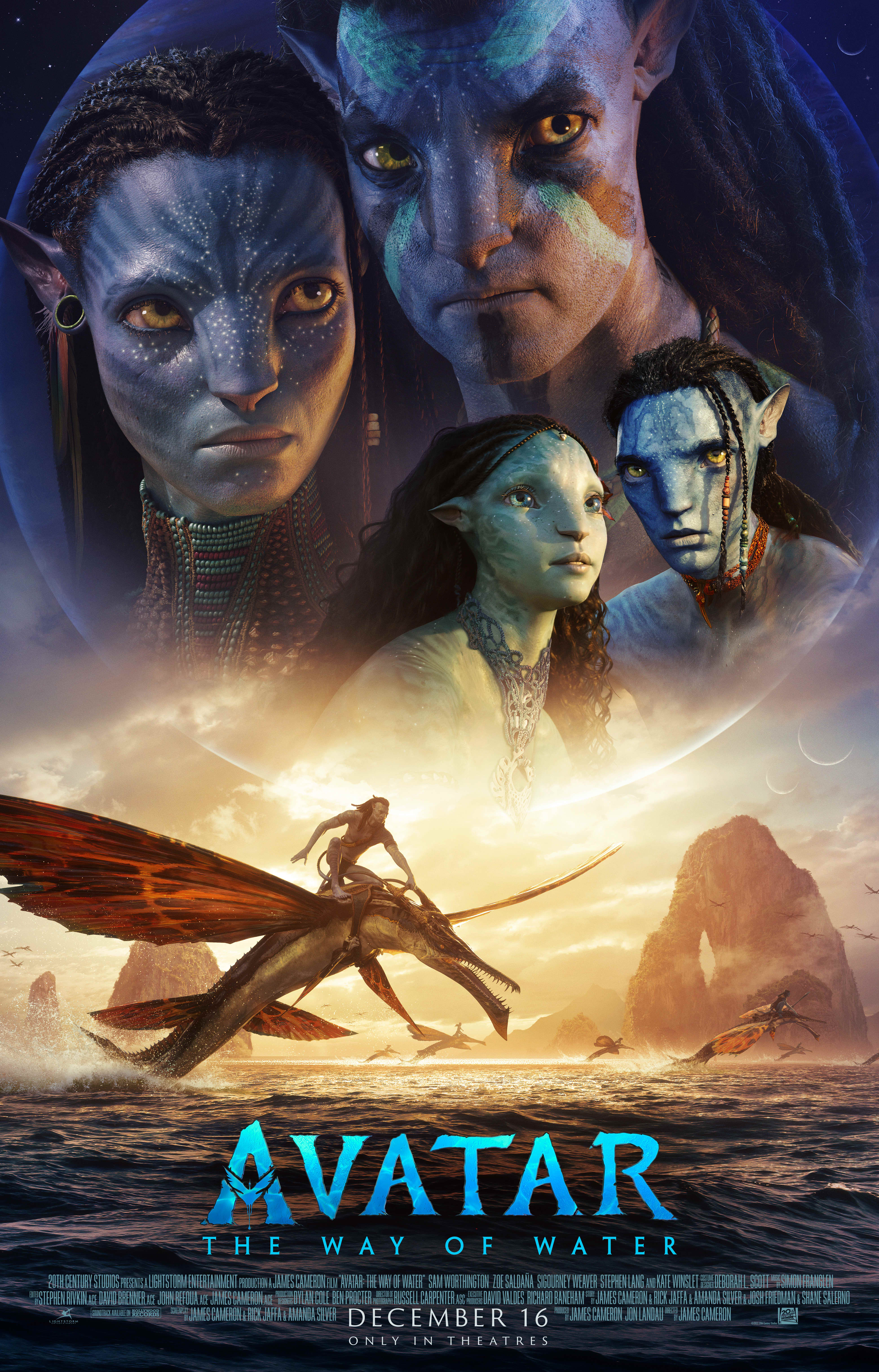 Avatar: The Way of Water movie showtimes at an AMC Theatre near you.