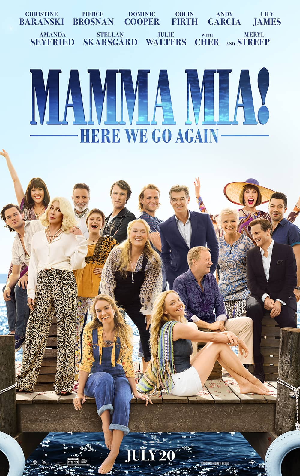 MAMMAMIA HERE WE GO AGAINパンフレット Mamma Mia! Here We Go Again | Watch Page | DVD, Blu-ray