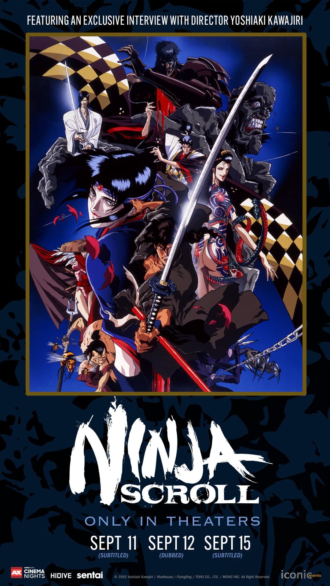 AXCN: Ninja Scroll 30th Anniversary movie showtimes at an AMC