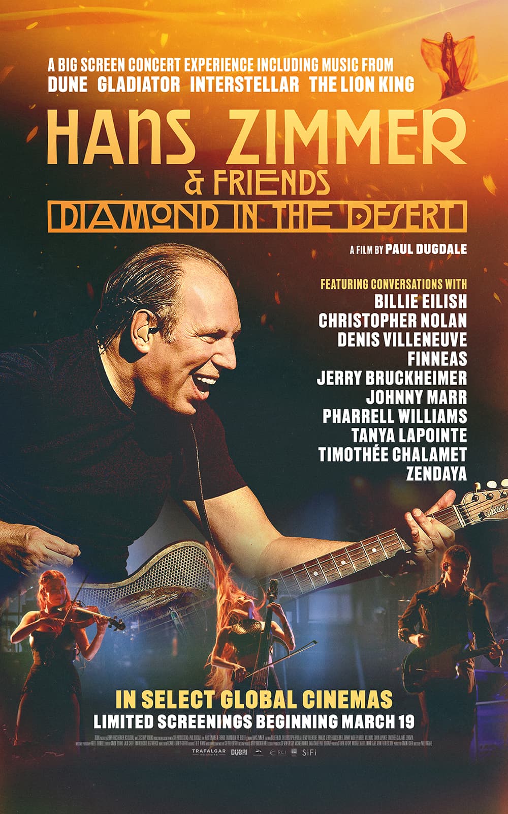 Hans Zimmer & Friends: Diamond in the Desert movie showtimes at an AMC  Theatre near you.