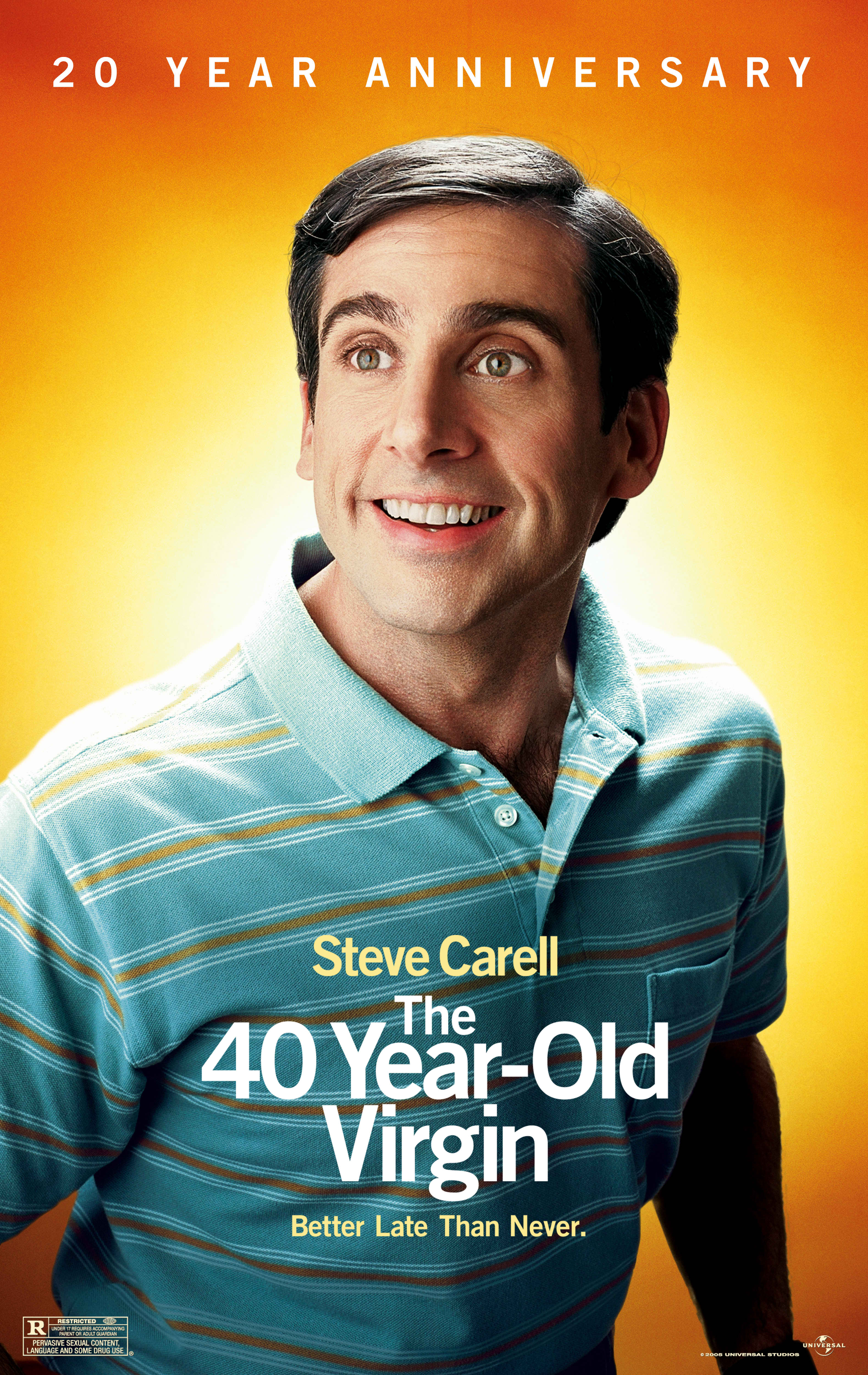 The 40 Year-Old Virgin: 20th Anniversary movie showtimes at an AMC