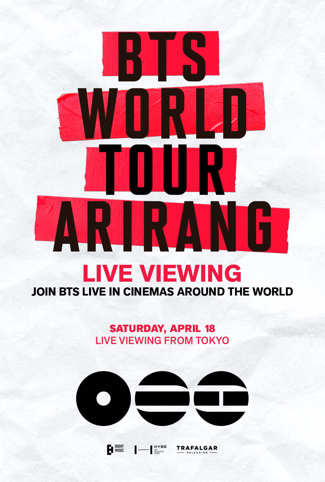 BTS WORLD TOUR 'ARIRANG' IN JAPAN: LIVE VIEWING movie showtimes at