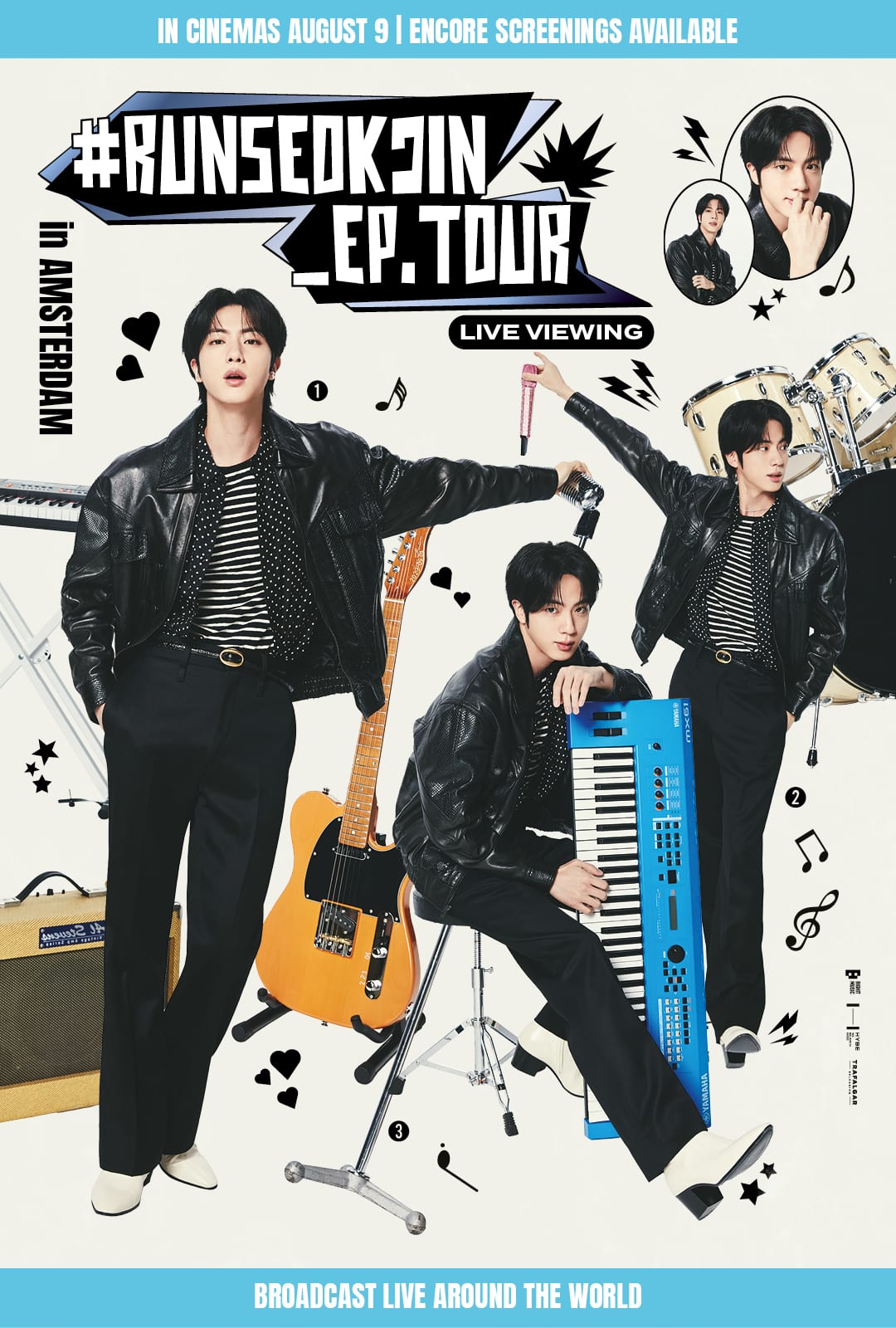 RUNSEOKJIN_EP.TOUR in AMSTERDAM: LIVE VIEWING movie showtimes at