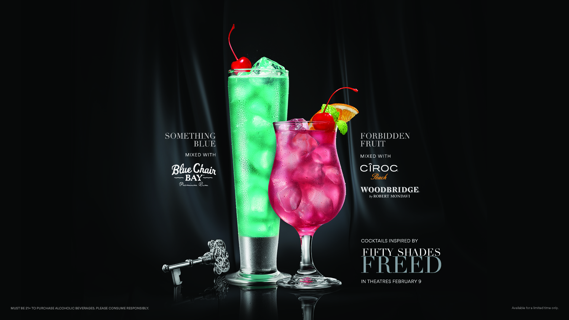 Fifty Shades Freed drink special