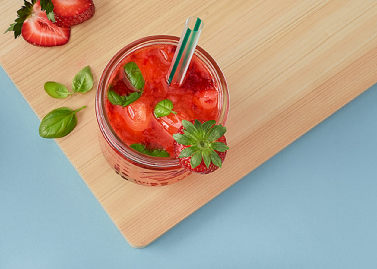 Strawberry Basil Lemonade