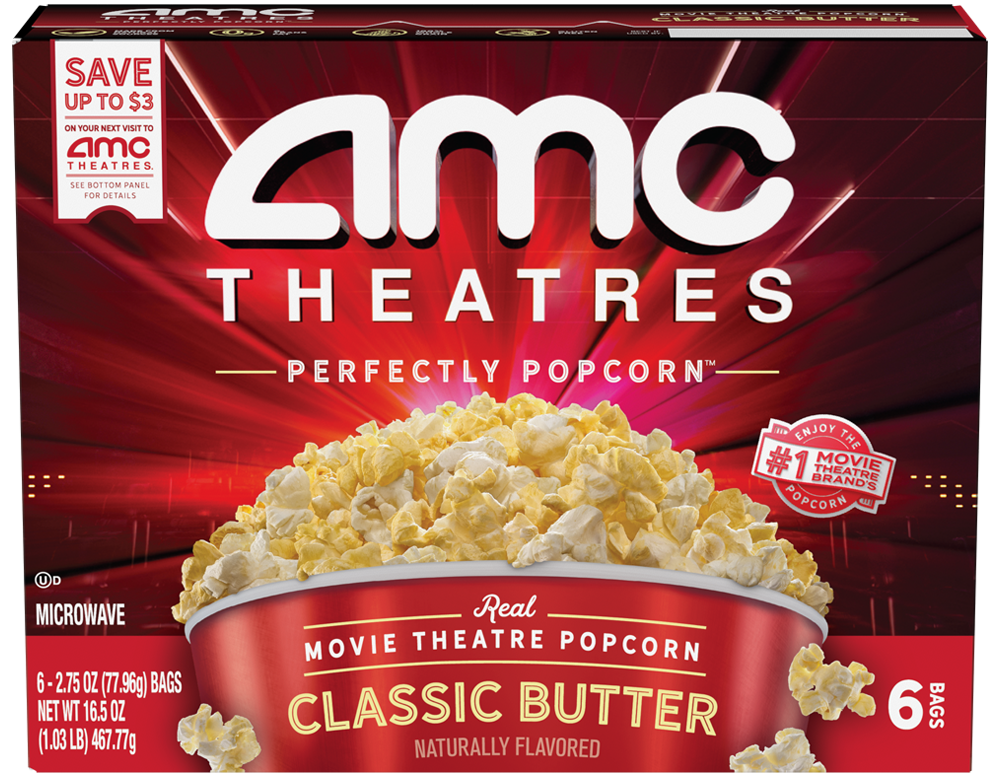 AMC Theatres Grocery Popcorn
