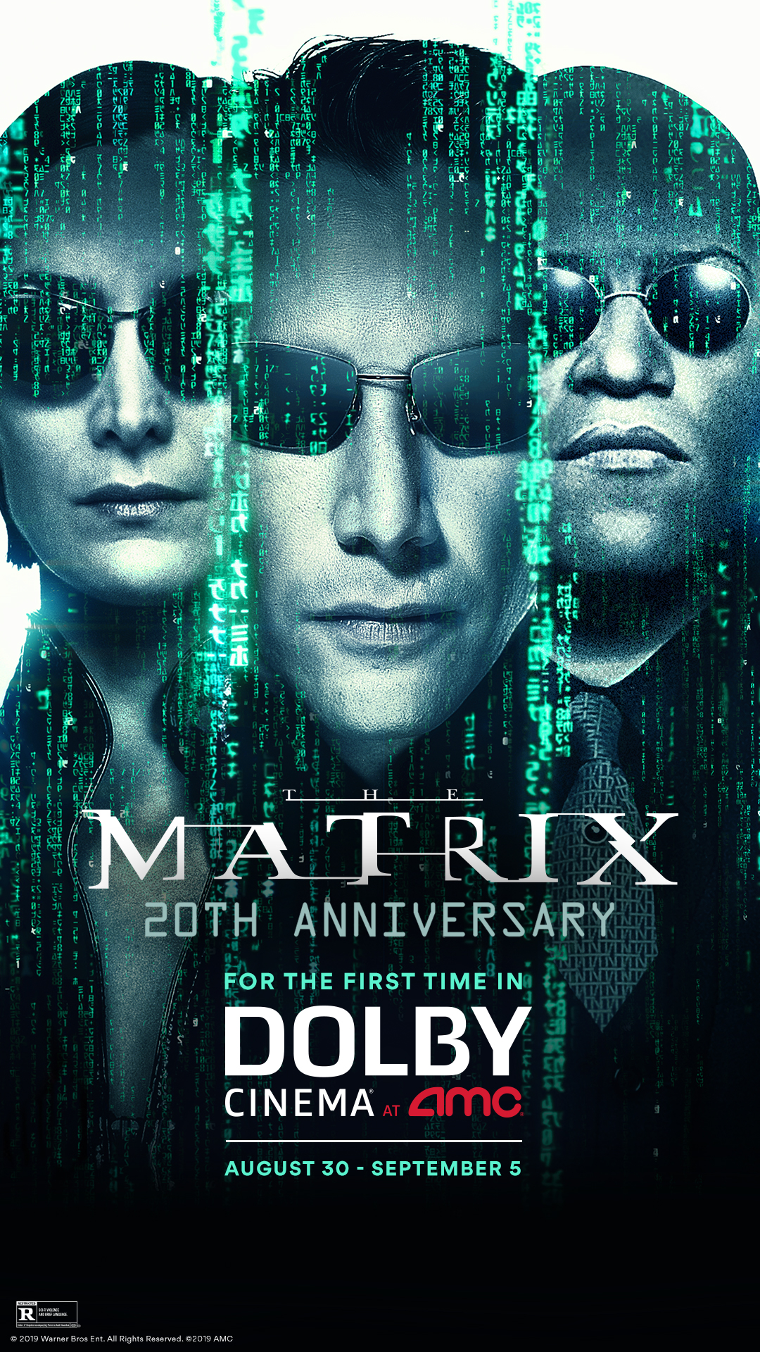 The Matrix : 20th Anniversary at an AMC Theatre near you.