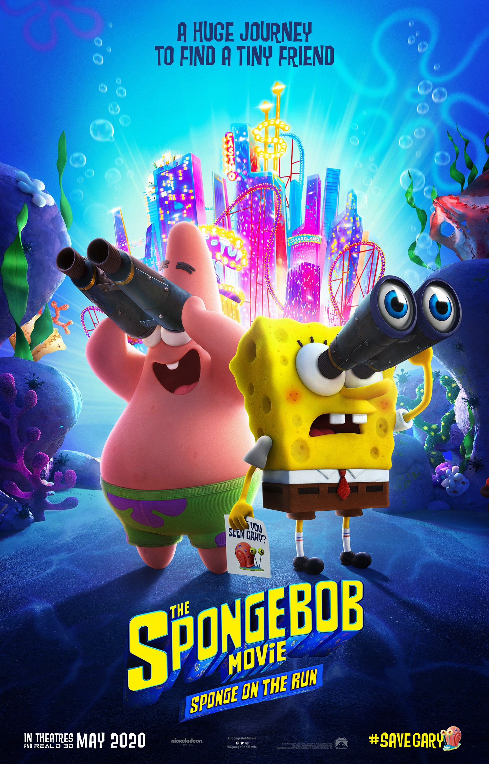 The SpongeBob Movie: Sponge On The Run at an AMC Theatre near you.