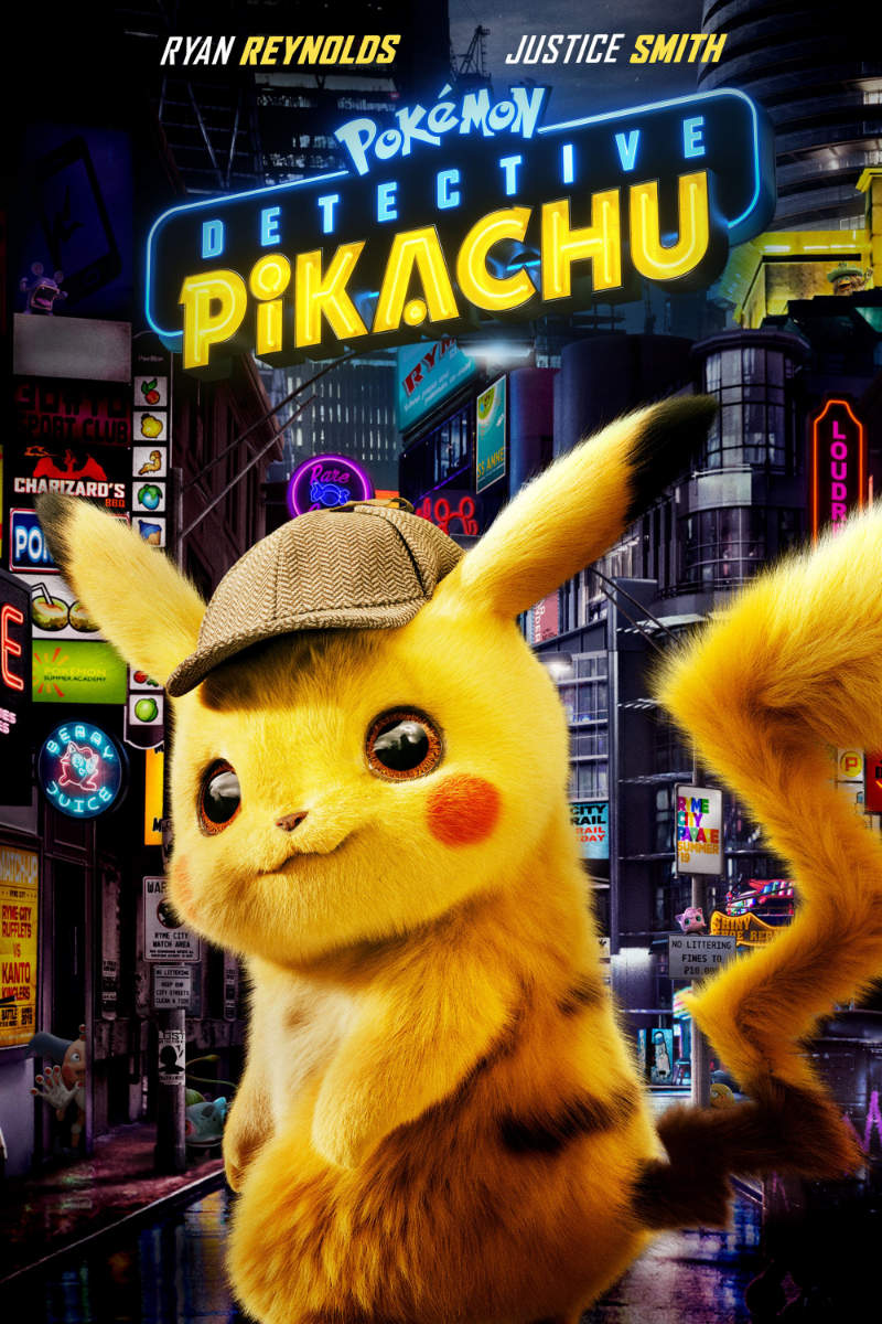Detective Pikachu from the "Detective Pikachu" movie 