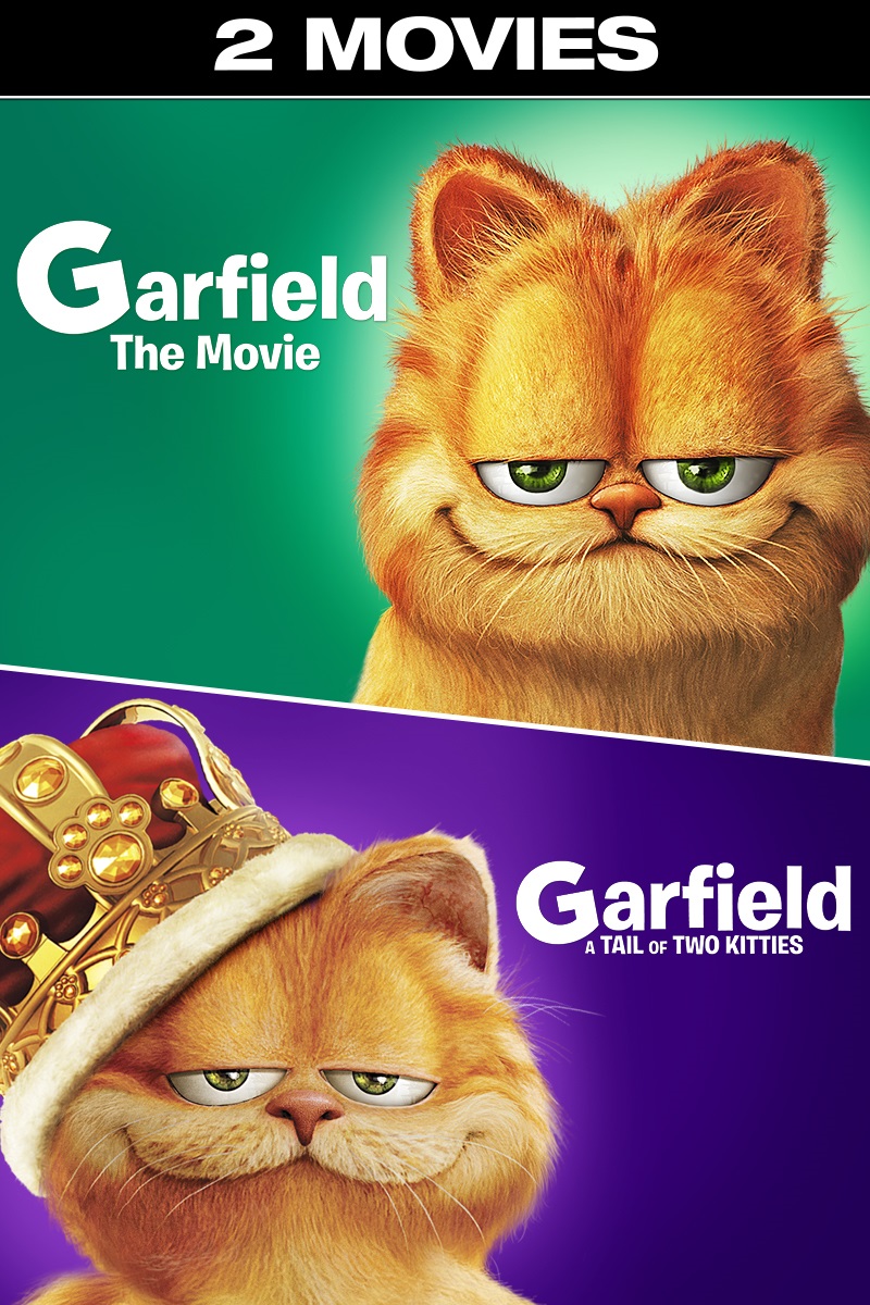 Garfield + Garfield: A Tale of Two Kitties - 2 Movies now available On  Demand!