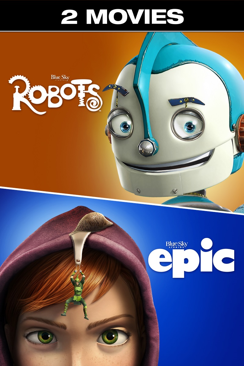 Robots + Epic - 2 Movies now available On Demand!
