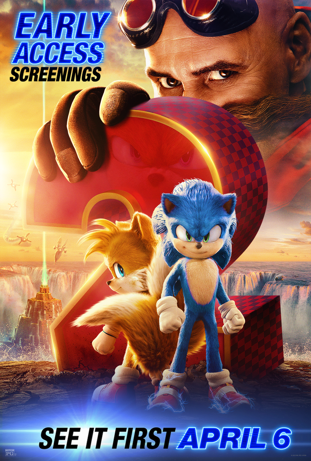 Sonic the Hedgehog on X: Catch an advanced screening of Sonic