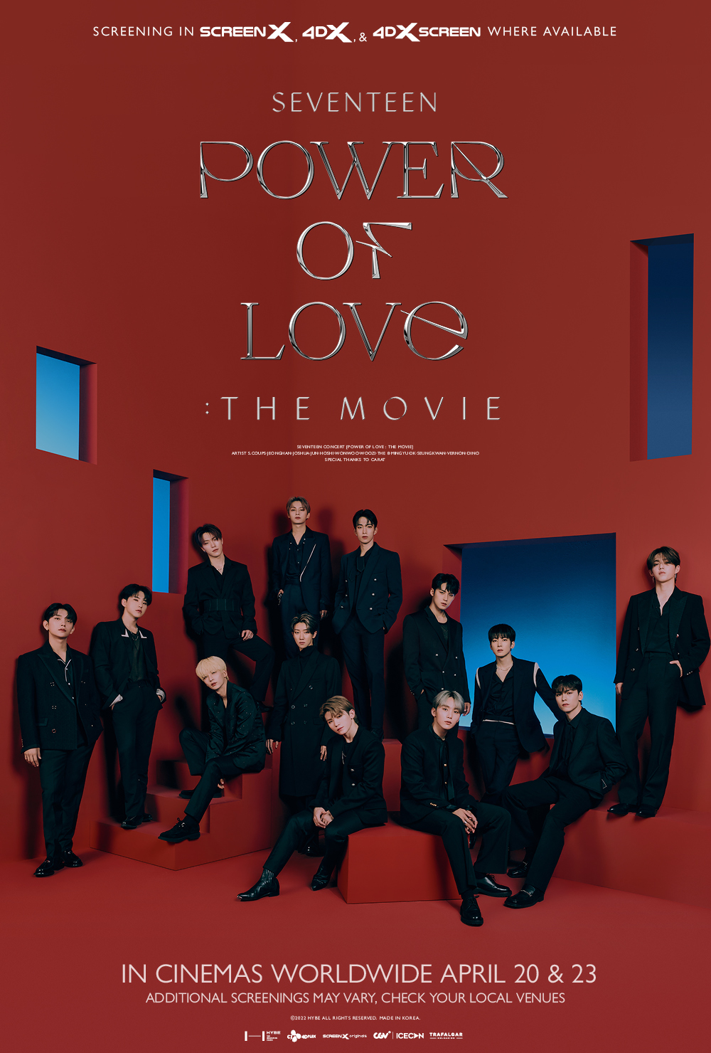 Seventeen Power Of Love : The Movie movie showtimes at an AMC