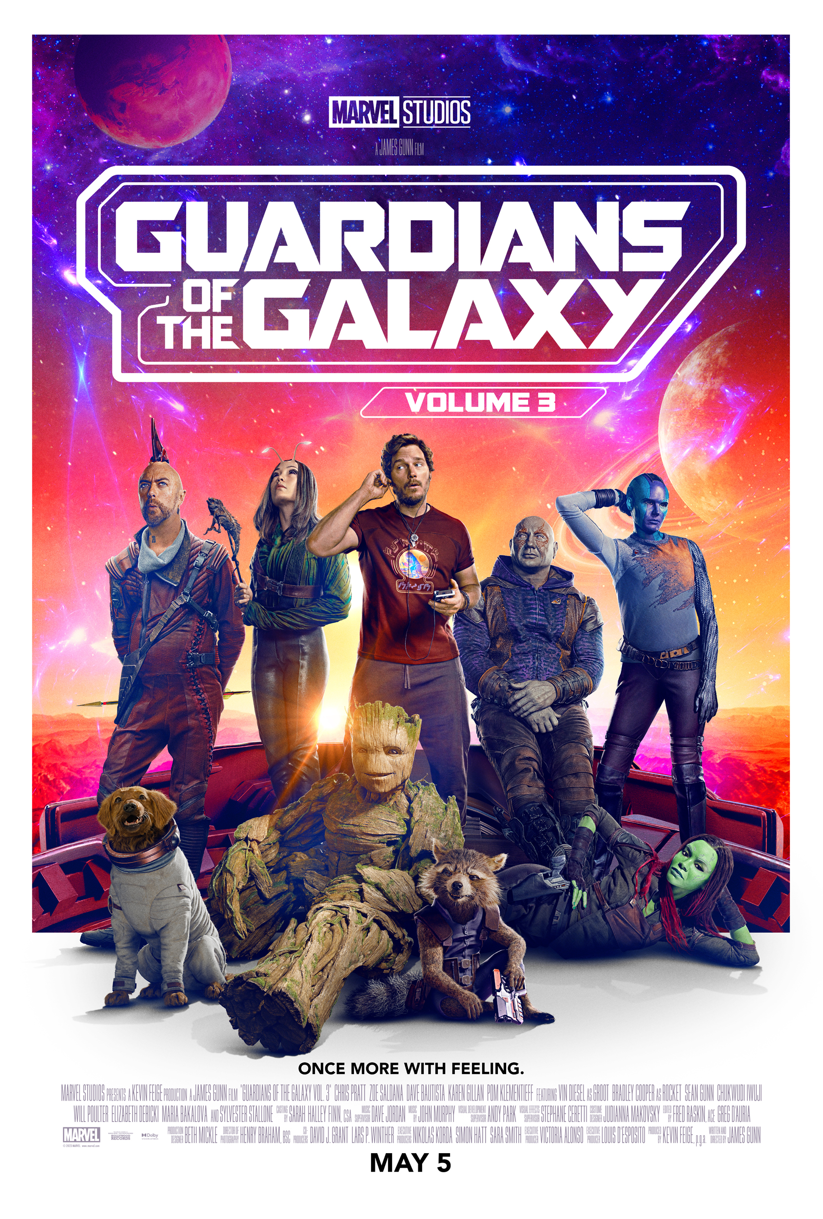 poster movie Guardians of the Galaxy Vol. 3