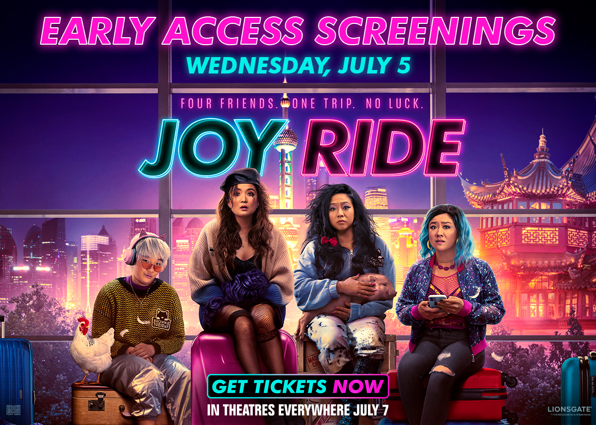 Joy Ride 2023 Showtimes Near Santikos Entertainment Palladium